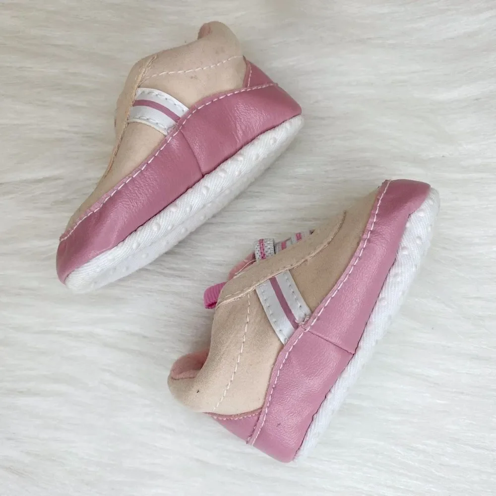 Trimfoot and Bon Bebe Size 2 Baby Girl Shoes BUNDLE